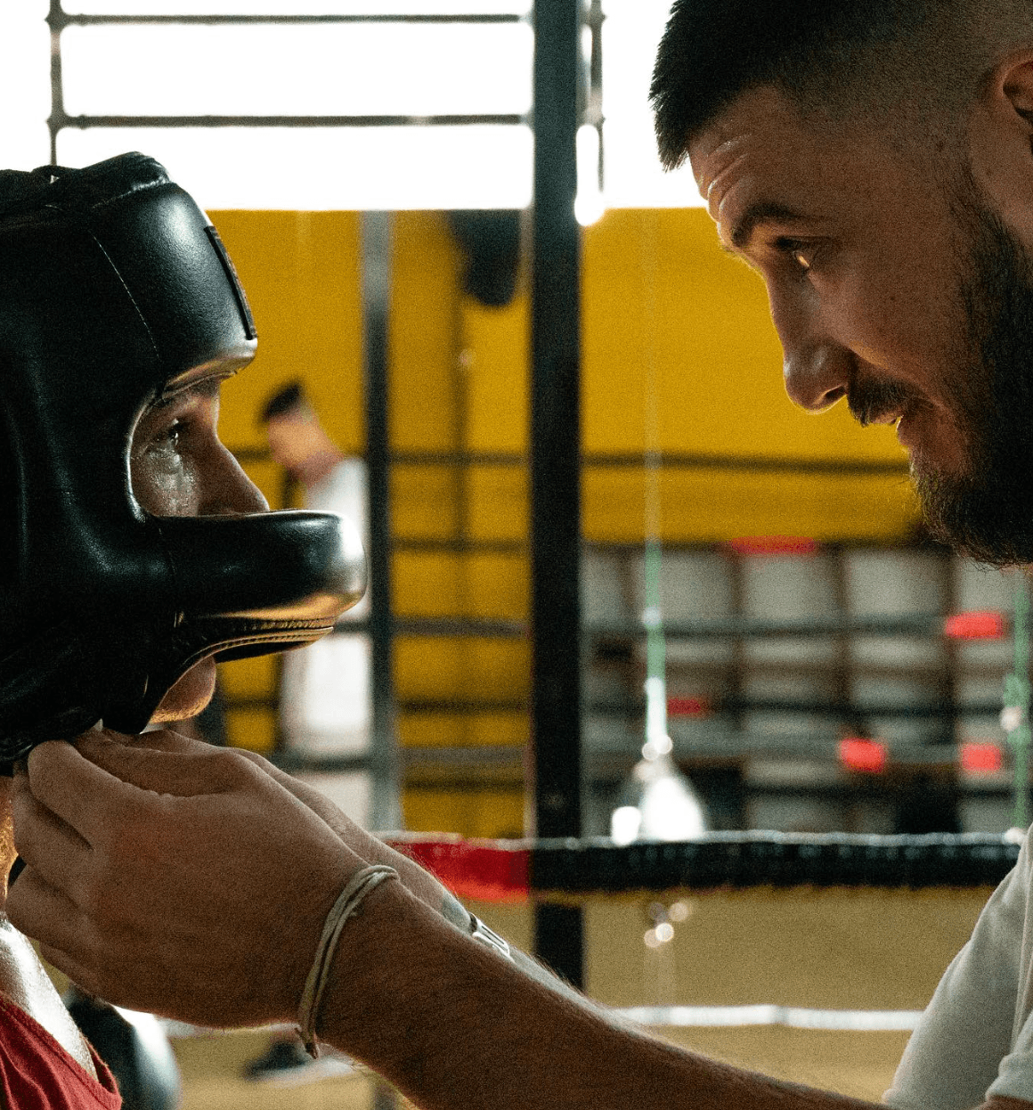 Treino de boxe na AUDAZ